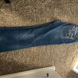 Miss Me Bootcut jeans with Embellished Back